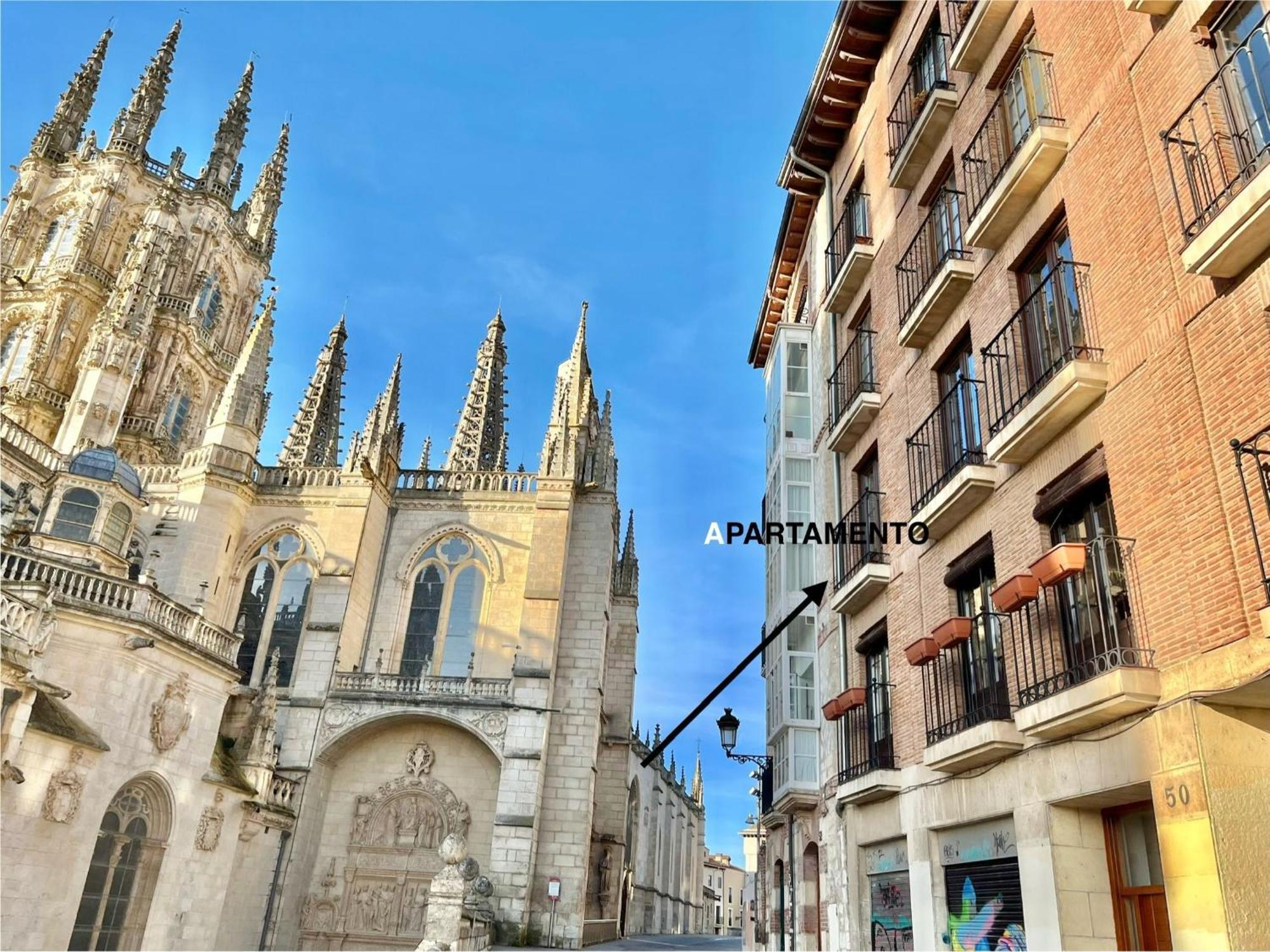 Апартаменты Acariciando La Catedral Vista Espectacular Бургос Экстерьер фото